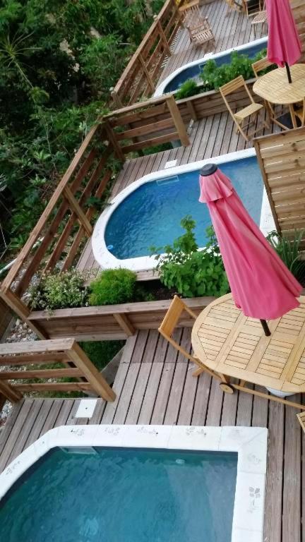 Maison d'une chambre avec piscine privee jacuzzi et jardin clos a Le Moule - image 7